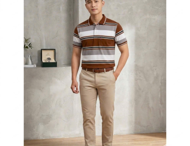 Áo Polo Nam Cotton Kẻ Sọc Có Túi A018 - Wincent Việt Nam