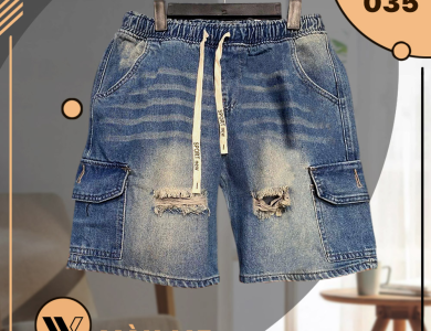 Quần Short Jean Nam Cao Cấp _ Win 035