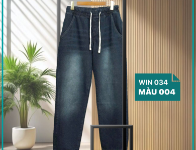 Quần Jean Nam Cao Cấp  baggy Win 034