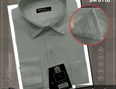 Áo Sơ Mi Cao Cấp SM011D – Mặc Đi Làm Lịch Sự, Thoải Mái Cả Ngày