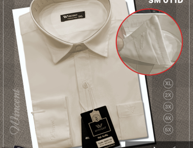 Áo Sơ Mi Cao Cấp SM011D – Mặc Đi Làm Lịch Sự, Thoải Mái Cả Ngày