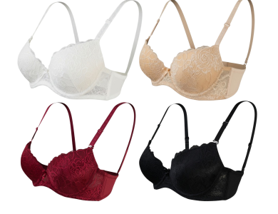 Áo Ngực Nữ Họa Tiết Quyến Rũ Mã QP010 – Tôn Dáng, Gợi Cảm & Thoải Mái