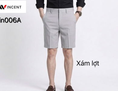 Quần Short Tây Âu Win 006A Vải Co Giãn 4 Chiều
