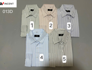 Áo Sơ Mi Cao Cấp Dài Tay Sọc SM 013D