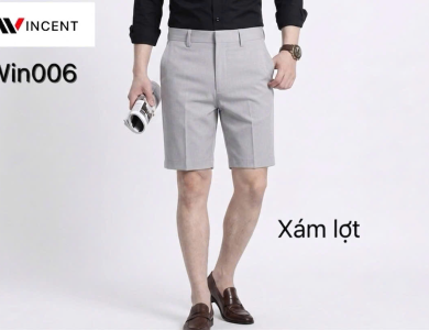 Quần Short Tây Co Giãn 4 Chiều Cao Cấp Win006 - Wincent Việt Nam