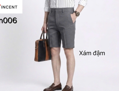Quần Short Tây Co Giãn 4 Chiều Cao Cấp Win006 - Wincent Việt Nam