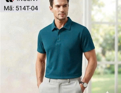 Áo Thun Polo Vải Cá Sấu Có Cổ win 514T -Wincent Việt Nam