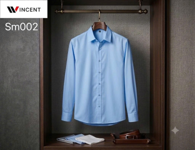 Áo Sơ Mi Cao Cấp Nam Tay Dài SM002 - Wincent Việt Nam
