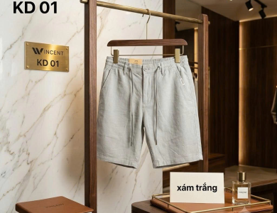 Quần Short Nam Vải Linen KD01 - Wincent Việt Nam