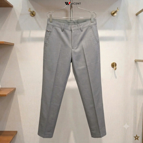 Quần Kaki Nam Dài Trơn Fine - Twill KD14 - Wincent Việt Nam