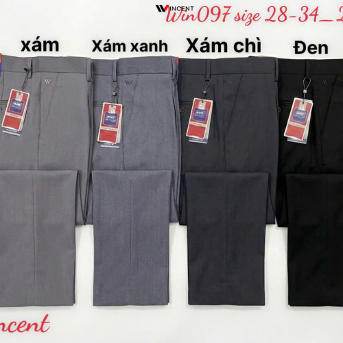 win 097 Quần Tây Nam Cao Cấp Lịch Lãm
