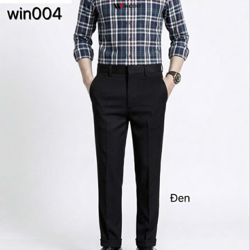 Quần Tây Nam Công Sở Wincent 004 – Form Đẹp, Lịch Sự, Dễ Mặc
