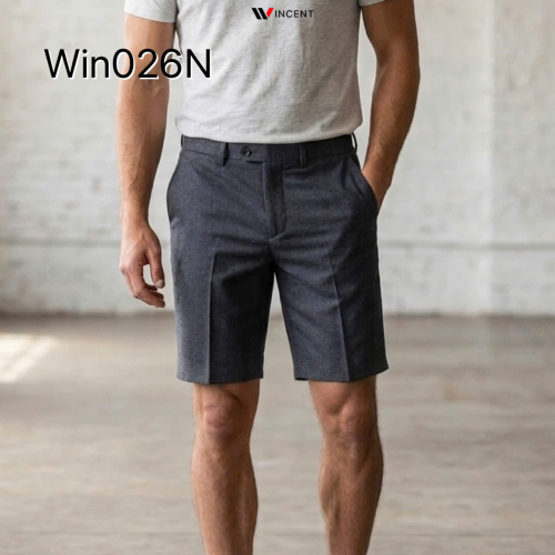 Quần Short Âu Co Giản Cao Cấp Win 026N 