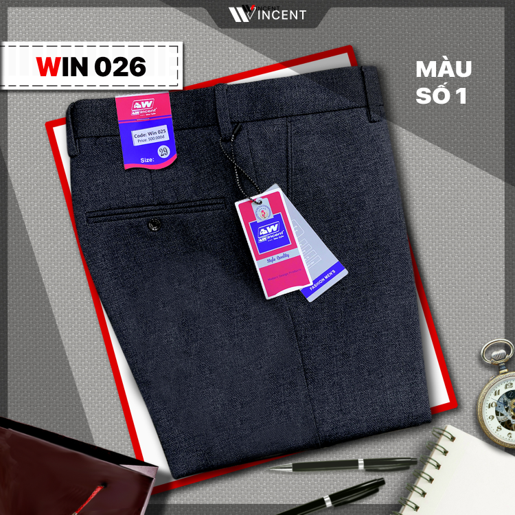Quần Tây Nam Giá Tốt Cho Dân Văn Phòng HCM Win 026