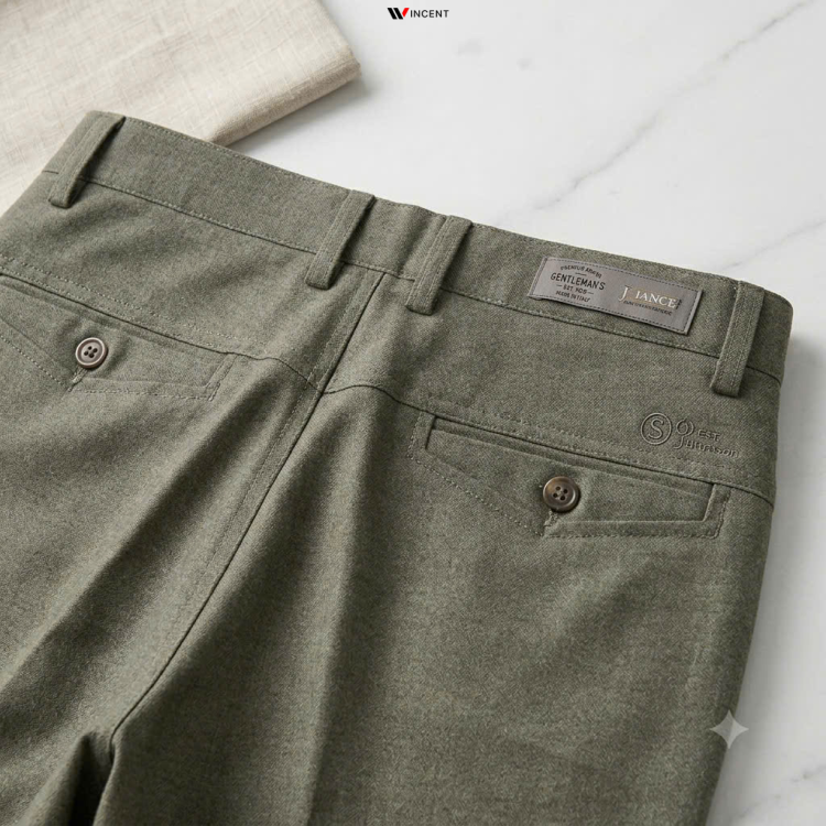 Quần Kaki Nam Cao Cấp Có Ben K09 - Wincent Việt Nam