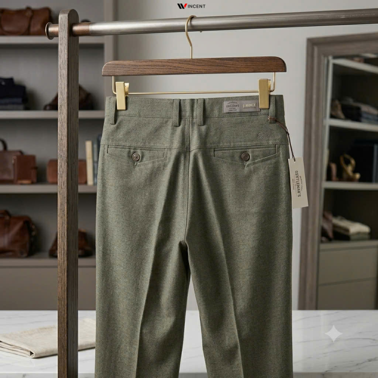 Quần Kaki Nam Cao Cấp Có Ben K09 - Wincent Việt Nam