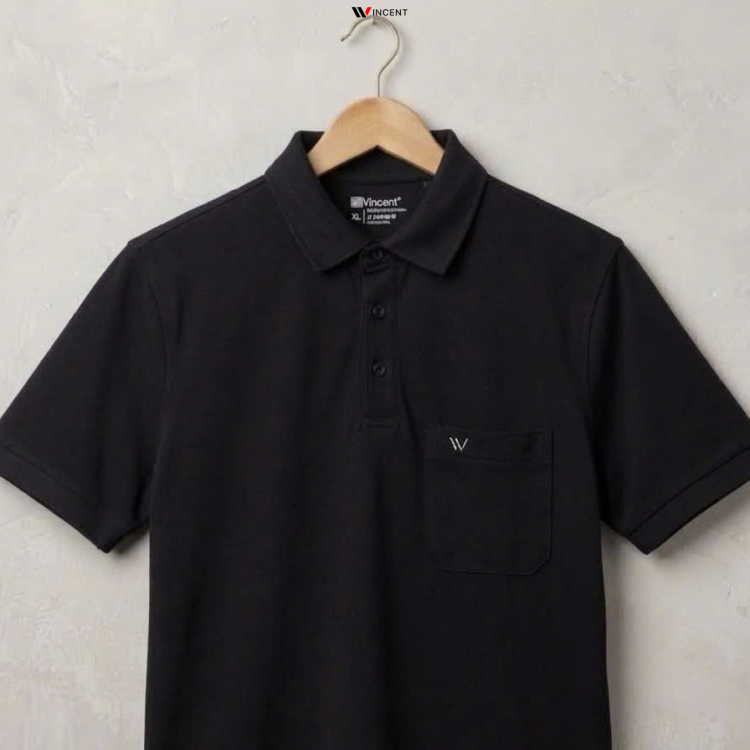 Áo Thun Nam Polo Có Túi Vải Cá Sấu Cotton A017 -Wincent Việt Nam