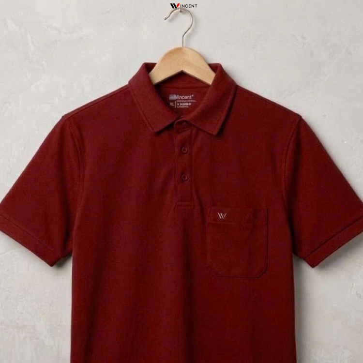 Áo Thun Nam Polo Có Túi Vải Cá Sấu Cotton A017 -Wincent Việt Nam