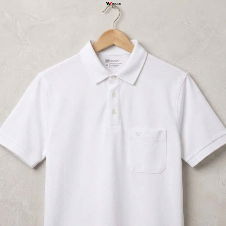 Áo Thun Nam Polo Có Túi Vải Cá Sấu Cotton A017 -Wincent Việt Nam
