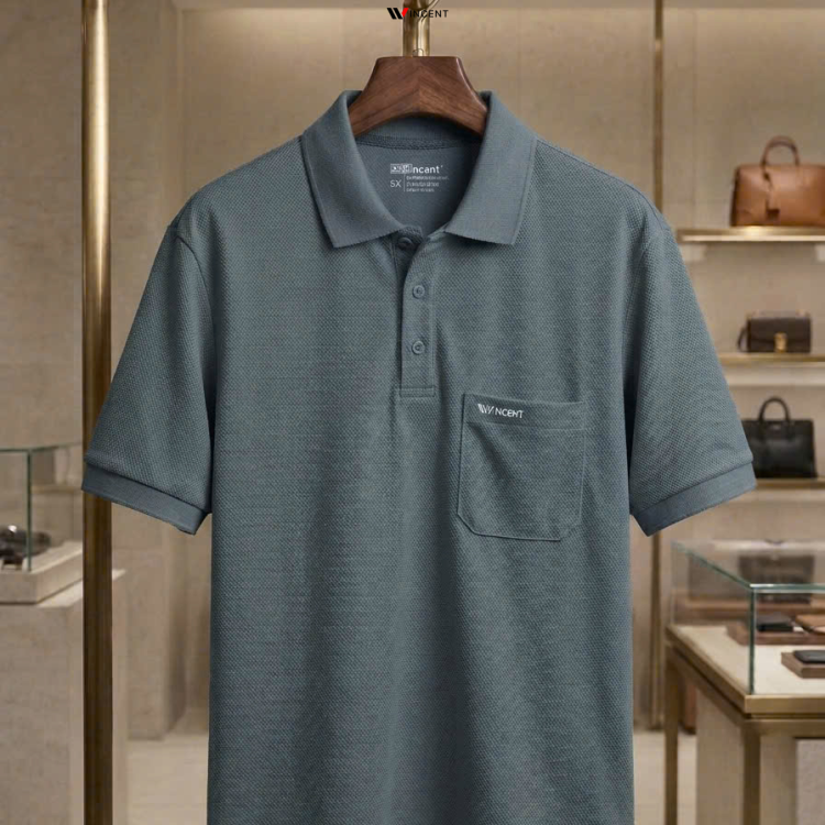 Áo Thun Nam Polo Trơn Vải Cá Sấu Win 516T - Wincent Việt Nam