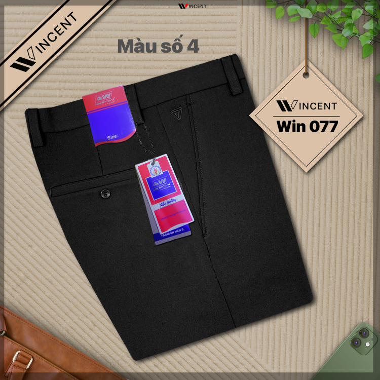 Quần Nam Công Sở Cao Cấp Win 077