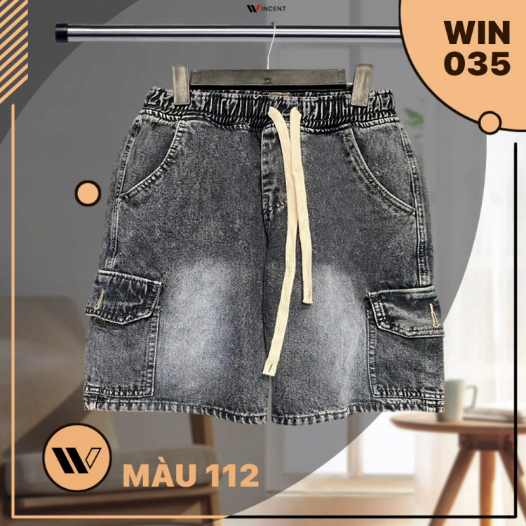 Quần Short Jean Nam Cao Cấp _ Win 035