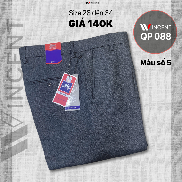 Quần Tây Nam Công Sở Win 088 _ Lịch Sự , Dễ Mặc 