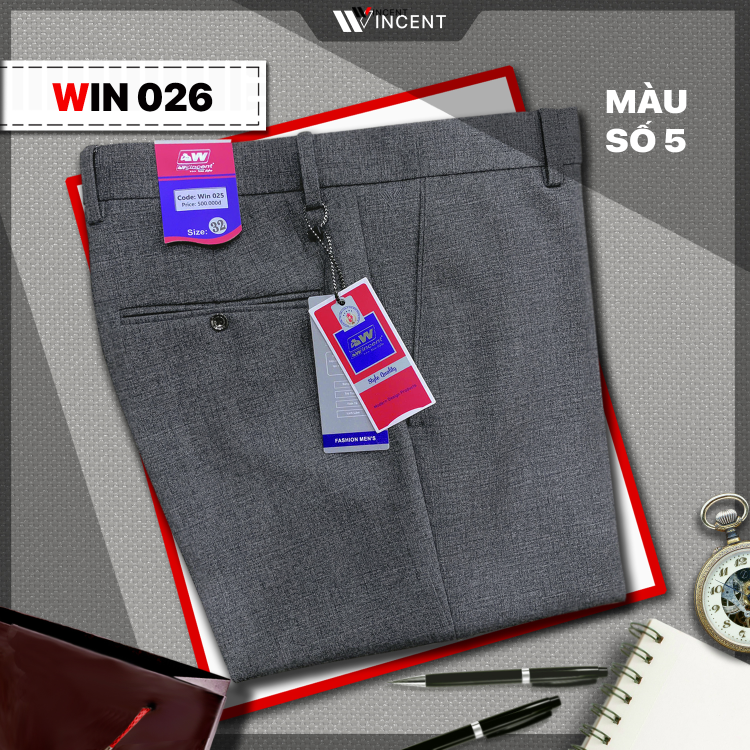Quần Tây Nam Giá Tốt Cho Dân Văn Phòng HCM Win 026