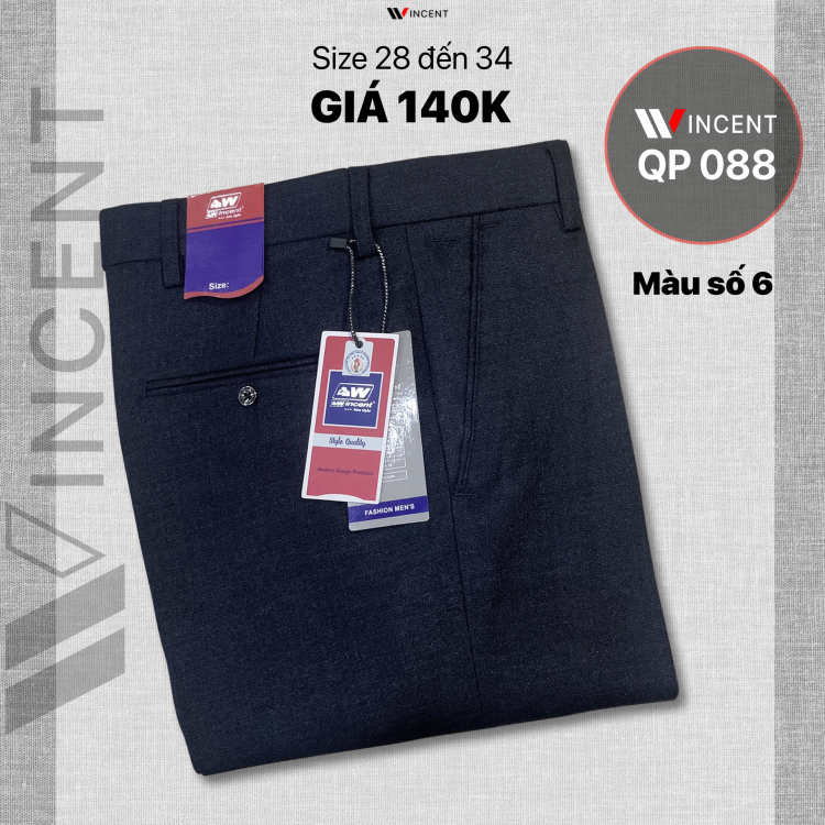 Quần Tây Nam Công Sở Win 088 _ Lịch Sự , Dễ Mặc 