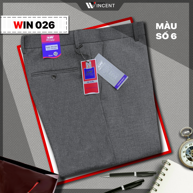 Quần Tây Nam Giá Tốt Cho Dân Văn Phòng HCM Win 026