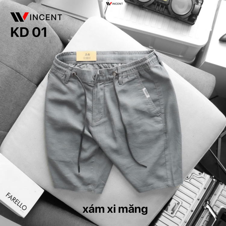 Quần Short KaKi Nam Cao Cấp KD01