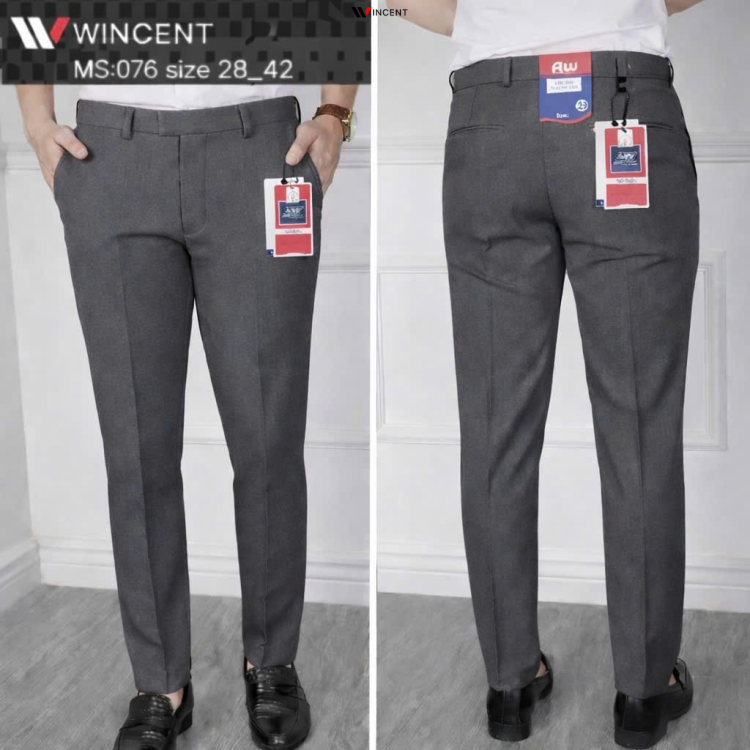 Quần Tây Nam Công Sở Form Đẹp Win076 – Lịch Sự, Dễ Mặc