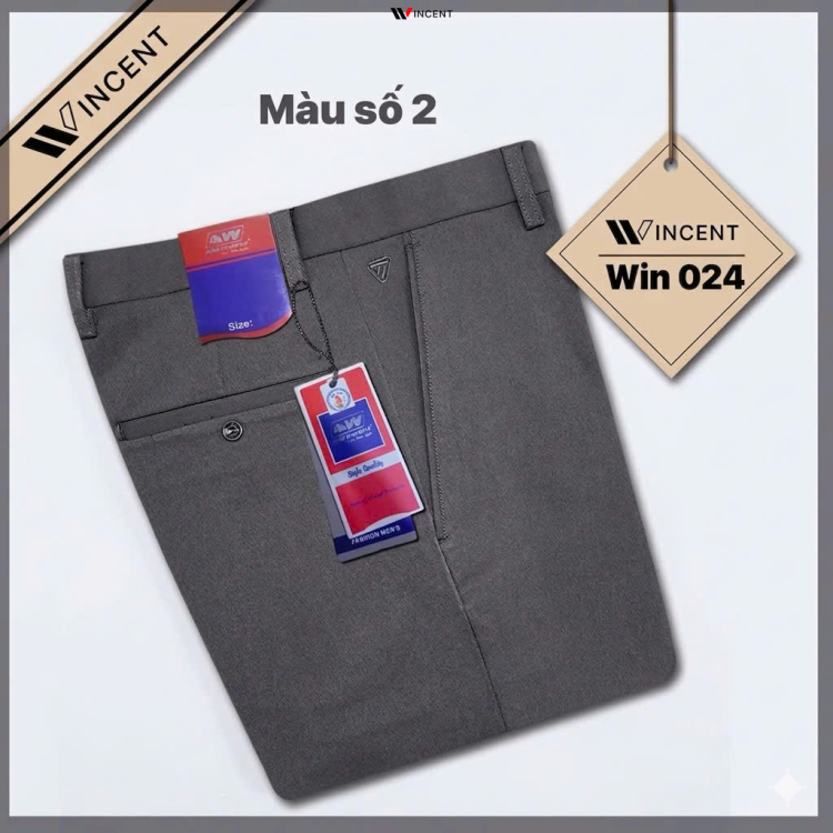 Quần tây nam sang trọng HCM của Wincent Mã Win 024