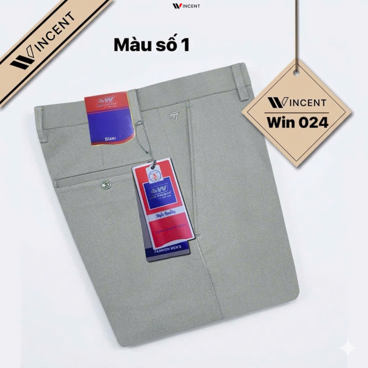 Quần tây nam sang trọng HCM của Wincent Mã Win 024
