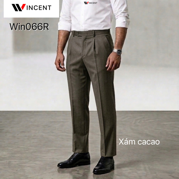Quần Tây Nam Cao Cấp Có Ben Win 066R