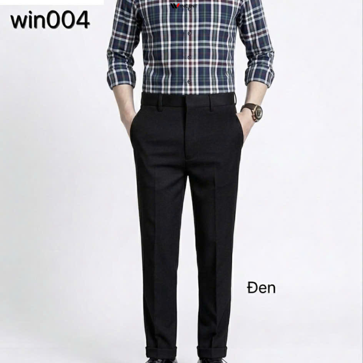 Quần Tây Nam Công Sở Wincent 004 – Form Đẹp, Lịch Sự, Dễ Mặc