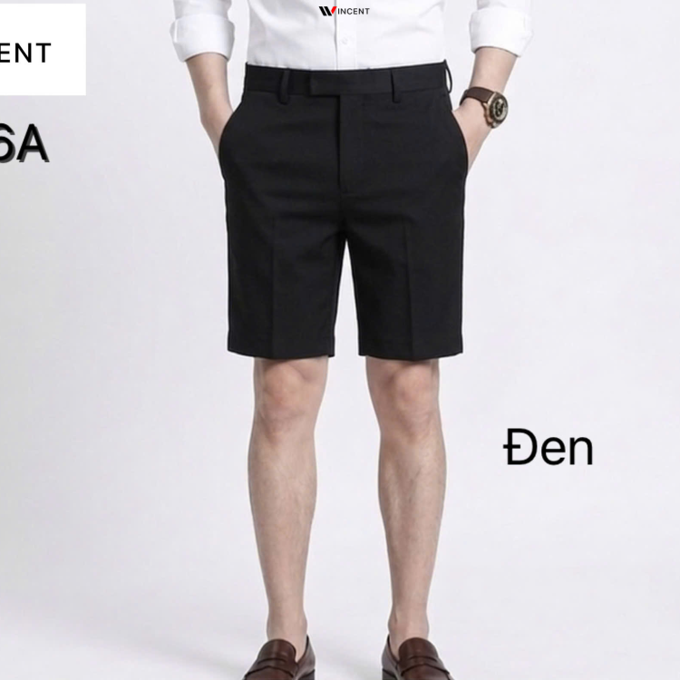 Quần Short Tây Âu Win 006A Vải Co Giãn 4 Chiều