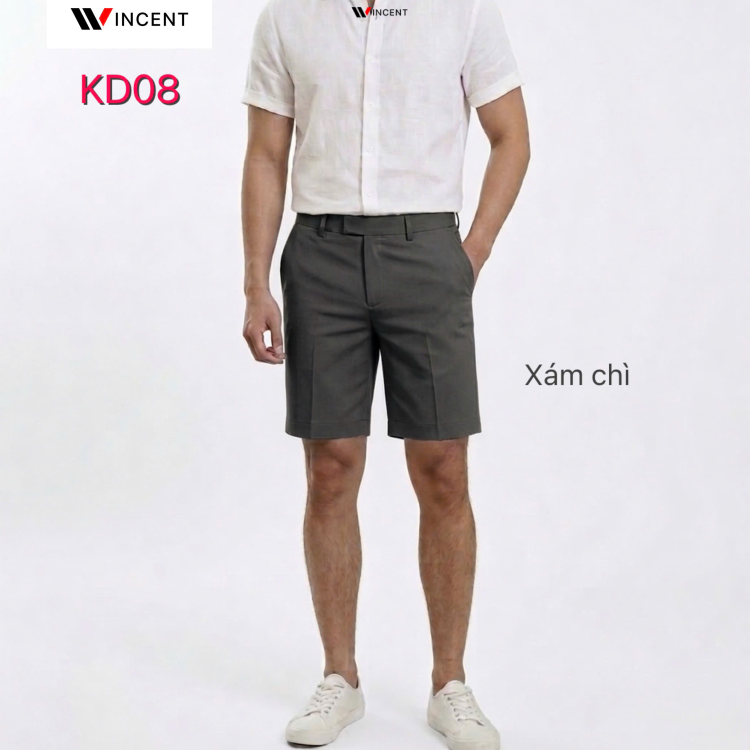 Quần Short KaKi Mềm Thời Trang Cao Cấp KD08