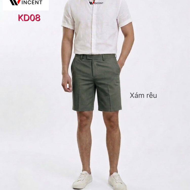 Quần Short KaKi Mềm Thời Trang Cao Cấp KD08