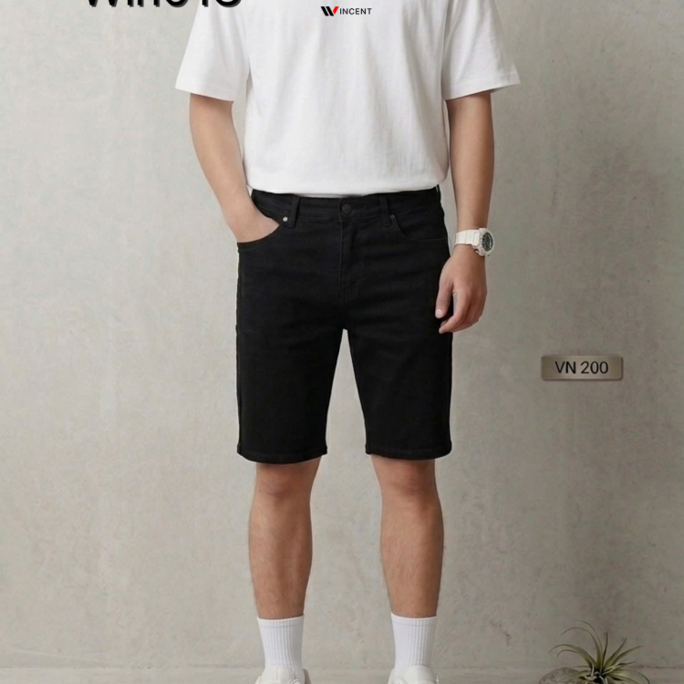Quần Short Jean Nam Cao Cấp _ Win 018