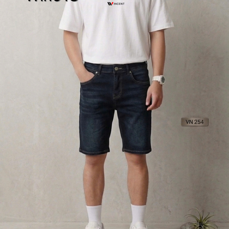 Quần Short Jean Nam Cao Cấp _ Win 018