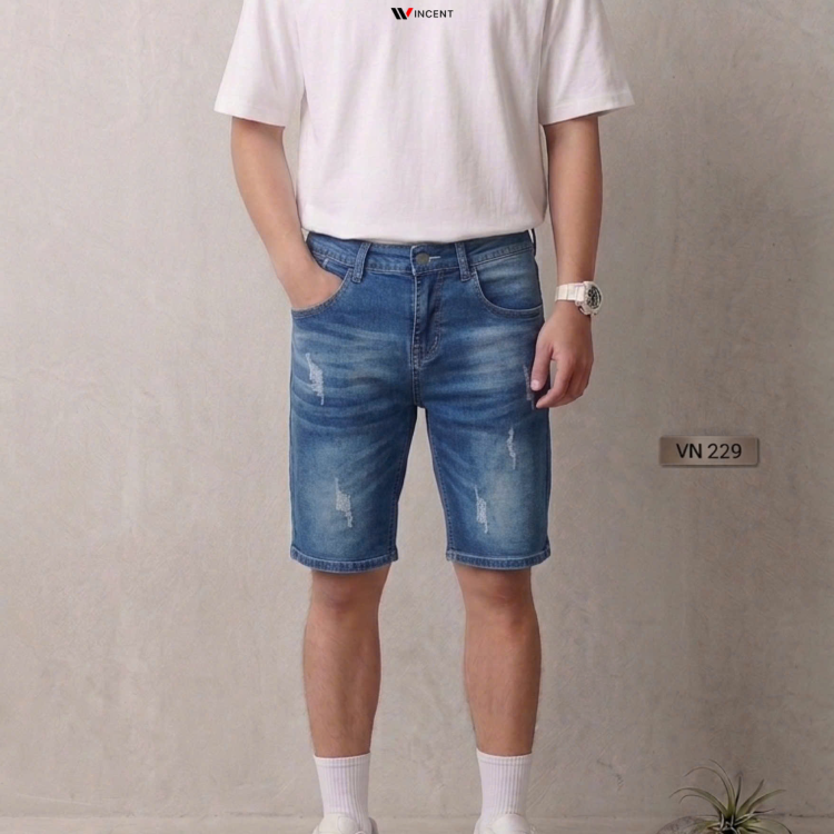 Quần Short Jean Nam Cao Cấp _ Win 018