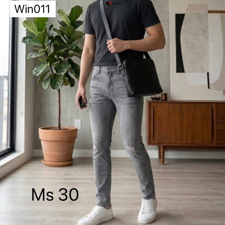 Quần Jean Nam Cao Cấp From Skinny _ Win 011