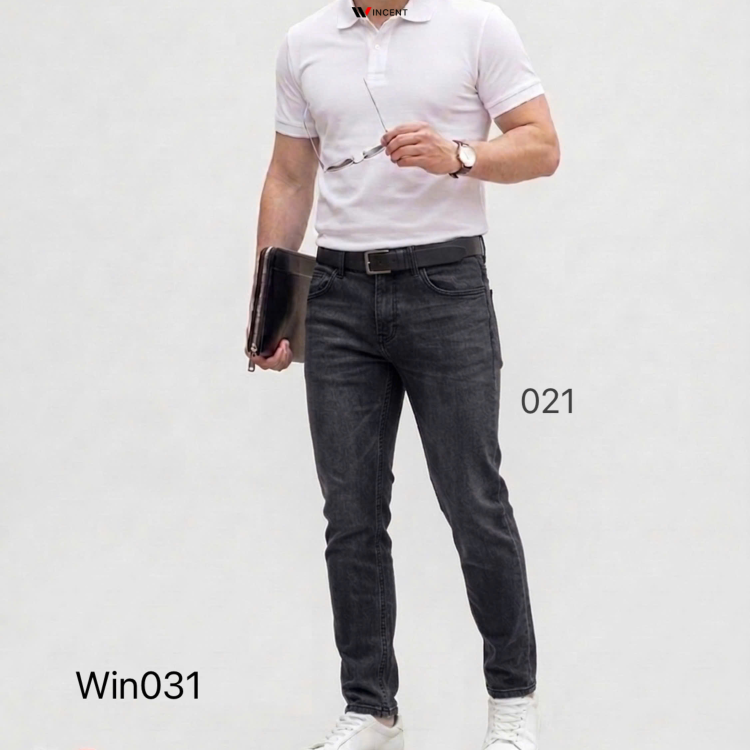 Quần Jean Nam Cao Cấp From Slimfit Win 031