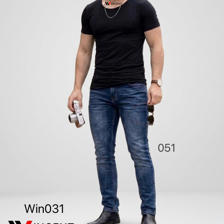 Quần Jean Nam Cao Cấp From Slimfit Win 031