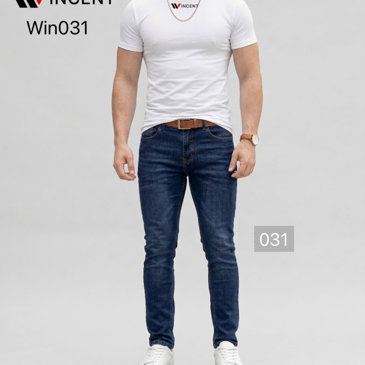 Quần Jean Nam Cao Cấp From Slimfit Win 031