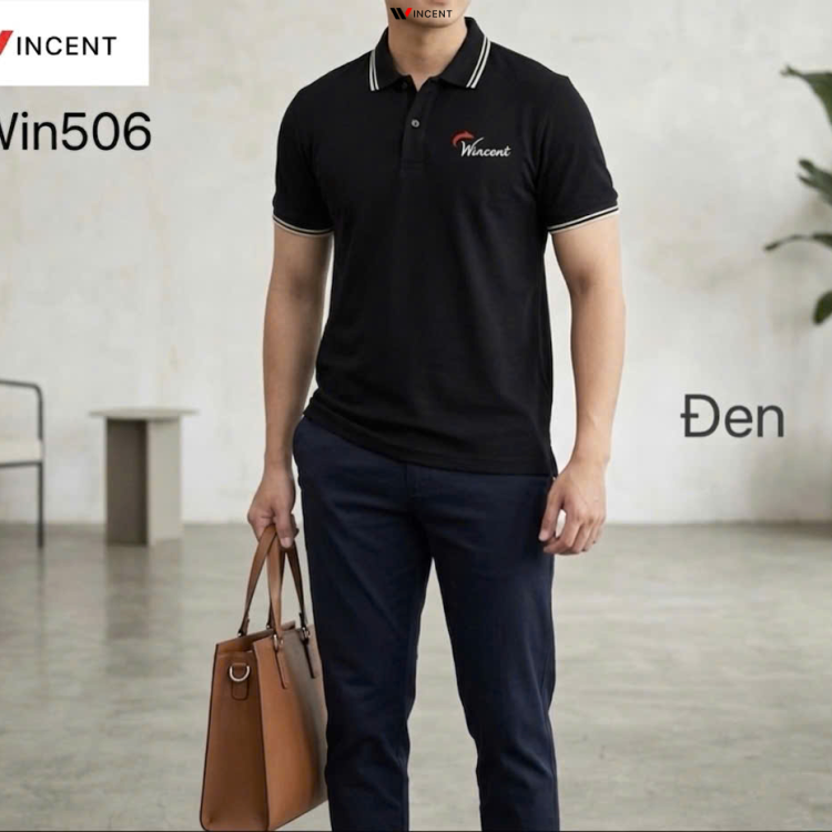 Áo Polo Nam Cổ Viền Cao Cấp 506s