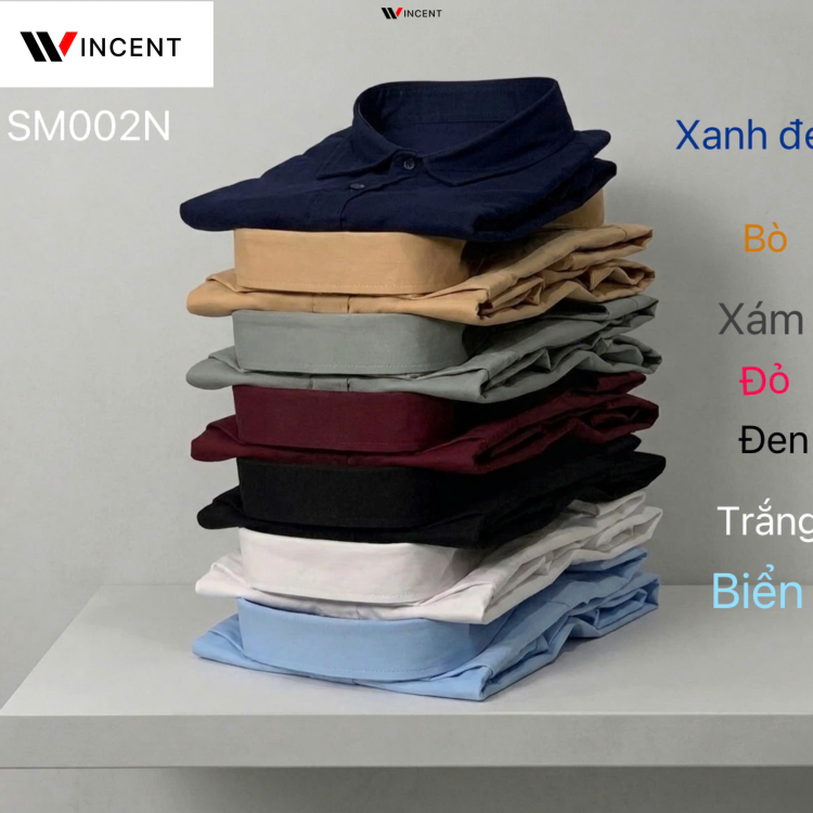 Áo Sơ Mi Cao Cấp Công Sở SM002N