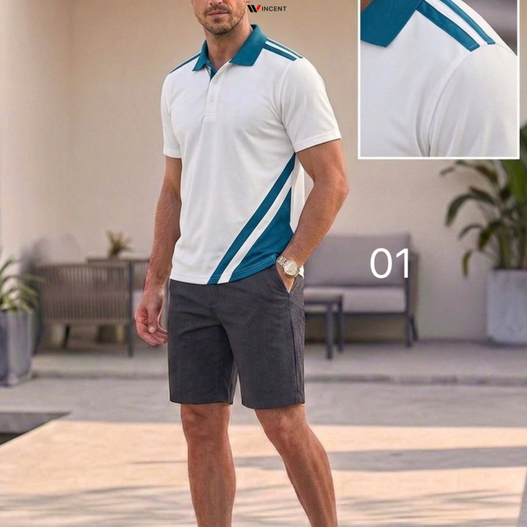 Áo PoLo Cao Cấp Phối Màu Win 509P