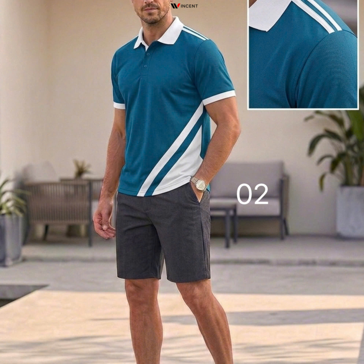 Áo PoLo Cao Cấp Phối Màu Win 509P